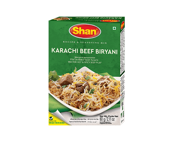 Shan Karachi Beef Biyani
